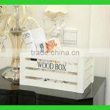 Small Wooden Box Home Decorative Storage Box thumbnail-4
