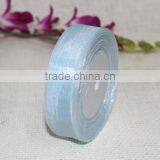 Hot Sale Plain Edge Snow Organza Christmas Ribbon Roll thumbnail-4