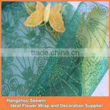 Light Blue Sheer Nylon Table Cloth Cheap thumbnail-1