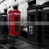 Red Antique London Public Telephone Booth Decoration for Sale Made by Chinese Manufacture thumbnail-2