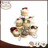 Hot Sale Iron Wire 3 Tier Cupcake Stand, Metal Cake Stand, Cake Stand thumbnail-1