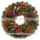 Hot Sale Chistmas Decoration Wreath Artificial Festival Party Ornament Garland thumbnail-2