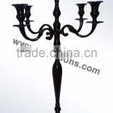 Black Candelabras for Sale & Wedding Black Candelabra Centerpieces thumbnail-3