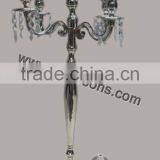 Nickel Plated Candelabra Centerpieces Wedding thumbnail-1