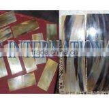 Natural Horn Black & White Streak Plates thumbnail-6