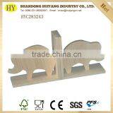 FSC Unfinished Wooden Custom Design Bookend thumbnail-3