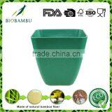 Degradable Affordable Trad bamboo fiber plant flower pot