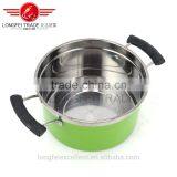 Colorful Design Hot Selling Good Quality Chinese Market Cheap Stainless Steel Cookware Pot thumbnail-5
