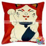 Wholesale Christmas Decorations Cute Digital Print Cartoon Throw Pillow Case thumbnail-4