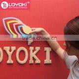 Lovely Fish Shape Wood Sticker Home Accessories 3d Wall Decoration for Kids Room Wall Murals Home Decor thumbnail-4