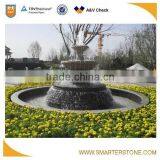 Customized Black and Grey Granite Garden Fountain From SMT thumbnail-1