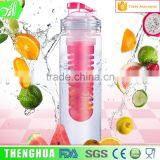 Bpa Free 27oz Tritan Custom Logo Fruit Infuser Shaker Water Bottle thumbnail-3