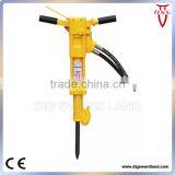 BR45 Hydraulic Jack Hammer Breaking Concrete thumbnail-1