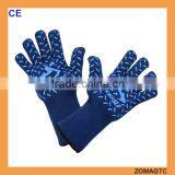 Silicone Grip Ove Glove Heavy Duty Oven Glove With Fingers/ Heat Proof Glove thumbnail-1