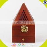2017 Wholesale Cheap Double Sides of the Top Wooden Incense Holder W02A261 thumbnail-3