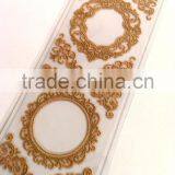 Popular Glitter Lace Foam Sticker, Graceful Decorative Shinny Glitter Sticker, Elegant Lace Sticker thumbnail-2