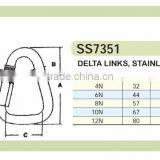 CE EN354 Load 25kN Stainless Steel Quick Link thumbnail-6