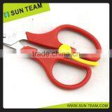 Safety Plastic Handle Schools Scissors With Ruler thumbnail-3