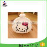 2016 Hot Sale New Design Children Gifts Colorful Silicone Purse Wallet With Custom Made Printing LOGO thumbnail-1