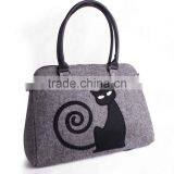 High Quality Eco-friendly Women Felt Handbag thumbnail-1