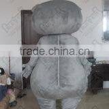 Big Size Grey Teddy Bear Mascot Costumes thumbnail-3