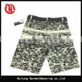 Soft Canvas Polyester 10% Cotton Pants Mens Cargo Shorts thumbnail-1