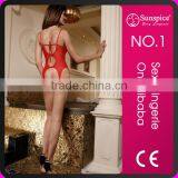 2017 Red Floral Lace Teddies Hot Sexy Underwear Women of Plus Size thumbnail-1