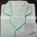 Adult's Little Green 100% Cotton Hotel Bathrobe thumbnail-1