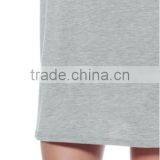 Women Clothing Shortsleeve Loose Flowy Stretch Fabric Knit Crewneck Tunic Dresses for Women thumbnail-6