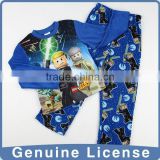 boys clothing sets satin pajamas for children