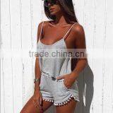 Runwaylover Oem Service Ladies Grey Vest and Short Outfit thumbnail-1