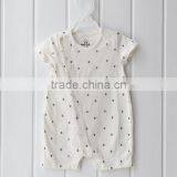 Natural Cotton Baby Bodysuit Plain