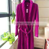Wholesale Super Soft Coral Fleece Bathrobes China Shaoxing Supplier thumbnail-3