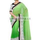 Attractive Party Wear Sarees SKU#17433 thumbnail-1