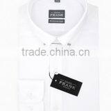 White Shirt for Man Latest Design Pinned Collar Mens Dress Shirts thumbnail-1