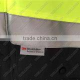 PU COATING UPF 50+ CUSTOMIZED HI VIS YELLOW WORK JACKET thumbnail-2