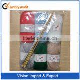 DIY Multicolour 100% Knitting Acrylic Yarn for Promotion thumbnail-1