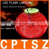 LED Display Lantern Screen Flash Lantern Outdoor Display Font Mobile Phone Control Flash Lanterns thumbnail-1