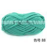 Hot Sell Chinese 100% Polyester Fancy Yarn for Hand Knitting Bag and Hat thumbnail-2