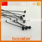 3'' Black Plastic Pearl Tie thumbnail-3