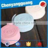 2017 Customized Multi-color Fold Over Jacquard Elastic Webbing