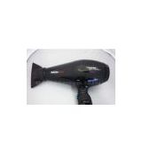 Rotating brush hair dryer provides high concentration of negative items BD03