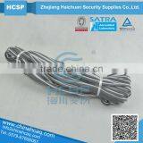 Gray Reflective Pipping for Cloth