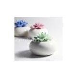 Hand Crafted Porcelain Aroma Ceramic Fragrance Diffuser Set For Air Fresheners MS-RD02