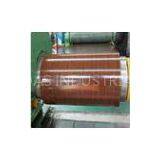 HDP PE Paint Prepainted Steel Coil Roll For Furniture , Zinc Coating 50 - 200g/m2 thumbnail-1