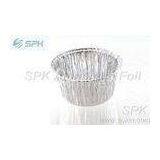 Professional Disposable egg tart aluminum foil cupcake pans / foil muffin cups