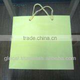 Pastel Color Gift Paper Bag Small Size STOCKLOT LOW PRICE --- Yellow --- Wholesale thumbnail-1