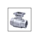 Square Toes Ball Valve 2PC