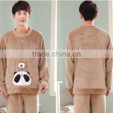 Popular Fashion Fleece Men Sleepwear Autumn Without Hood thumbnail-2