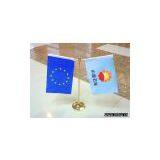 Desk Flag With Metal Stand